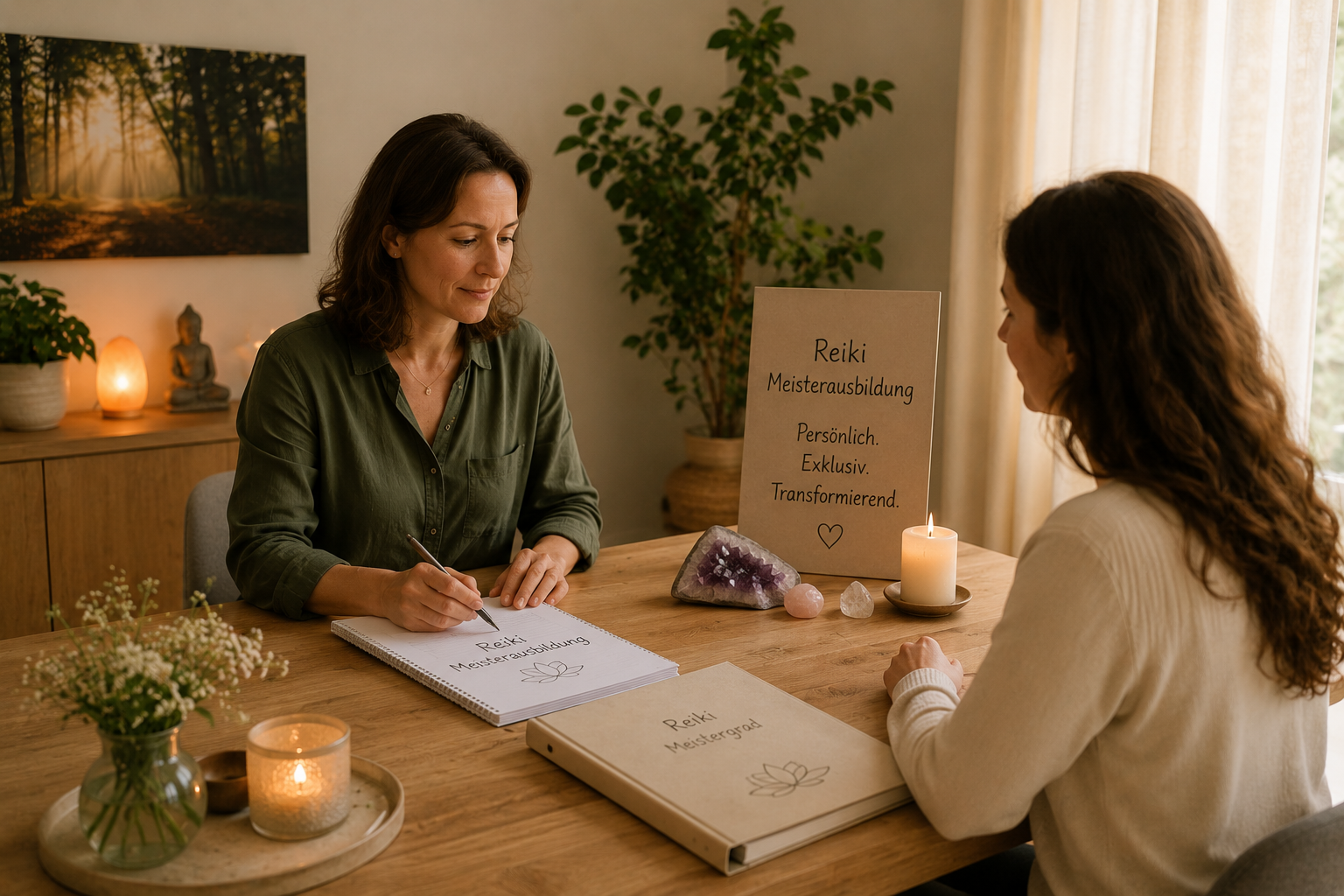 Reiki Meisterausbildung – persönliche Begleitung im dritten Grad